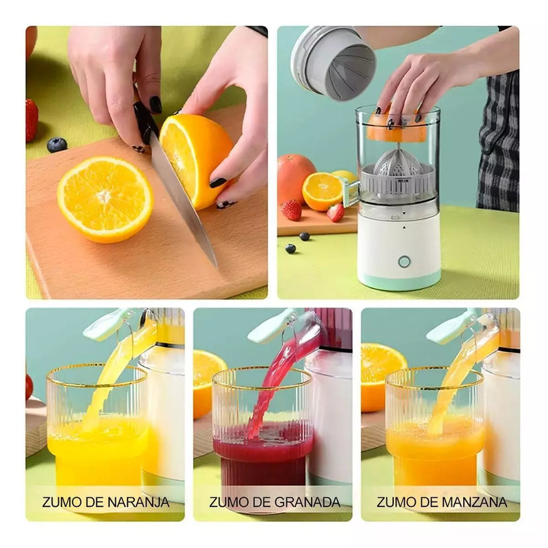 EXPRIMIDOR DE NARANJA ELECTRICO Y PORTATIL